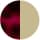 Gold with Red Tort